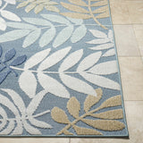 Nasha Pale Blue Area Rug - Clearance