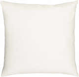 Noyes Ivory Rope Design Throw Pillow - Clearance