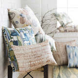 Bathurst Modern  Multicolor Throw Pillow - Clearance