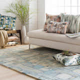 Bathurst Modern  Multicolor Throw Pillow - Clearance