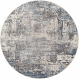 Netherfield Abstract Gray Rug