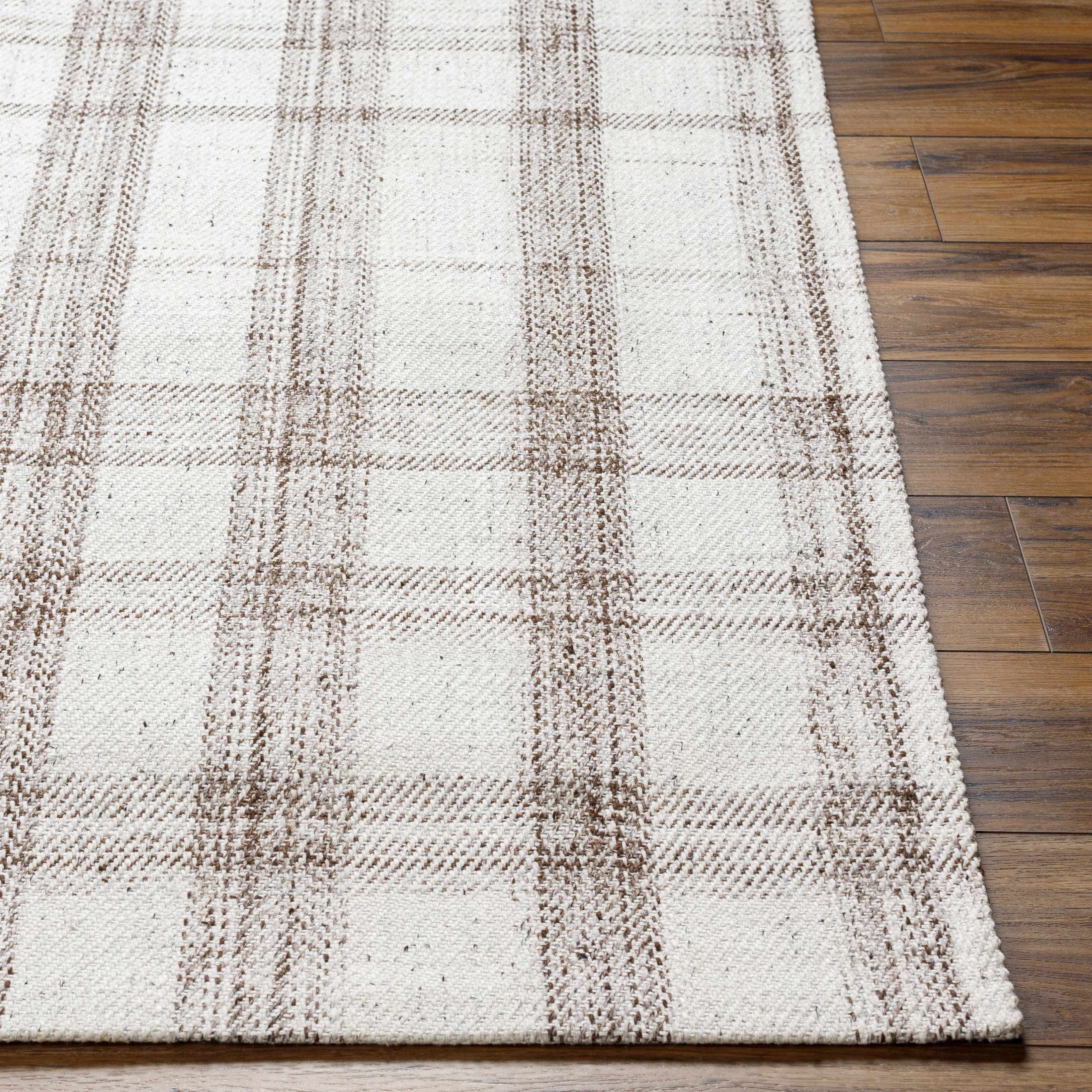 Becki Owens Sammy Brown Plaid Area Rug