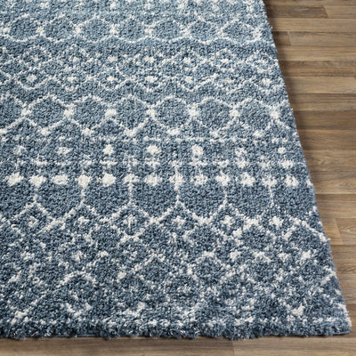 Dark Blue Navassa Area Rug - Clearance