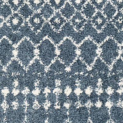 Dark Blue Navassa Area Rug - Clearance