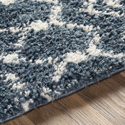 Dark Blue Navassa Area Rug - Clearance