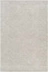 Close-up of the Nyngan Luxe Rug, showcasing its light beige color and contemporary chevron pattern. Design-Rectangle-6796