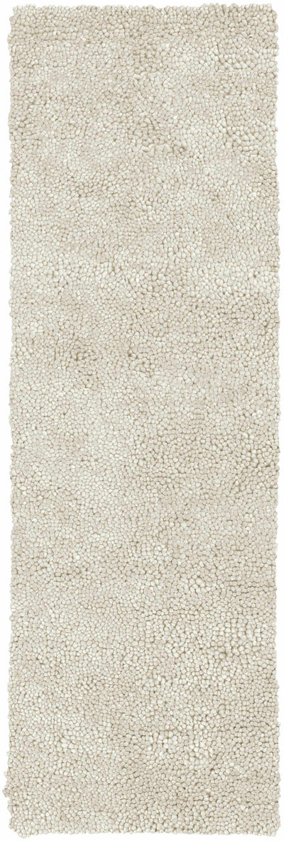 Oakridge Solid Cream Tingly Shag Rug