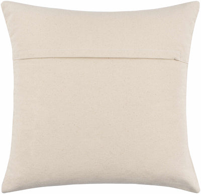 Oaqui Cream Square Throw Pillow