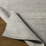 Ocate Gray Wool Area Rug - Clearance