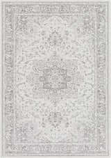 Okehampton Area Rug, charcoal, light gray, and white traditional farmhouse design, machine woven. Design-Rectangle-5376