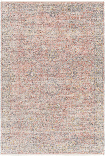 Omri Peach Area Rug - Clearance