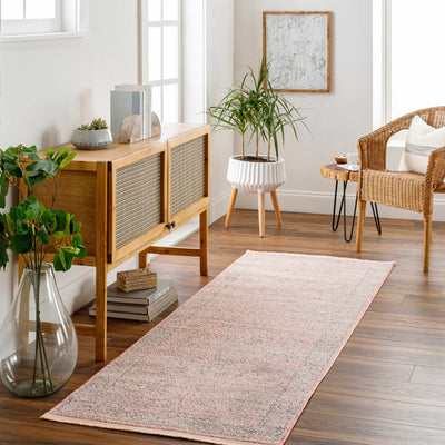 Omri Peach Area Rug - Clearance