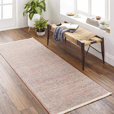 Omri Peach Area Rug - Clearance