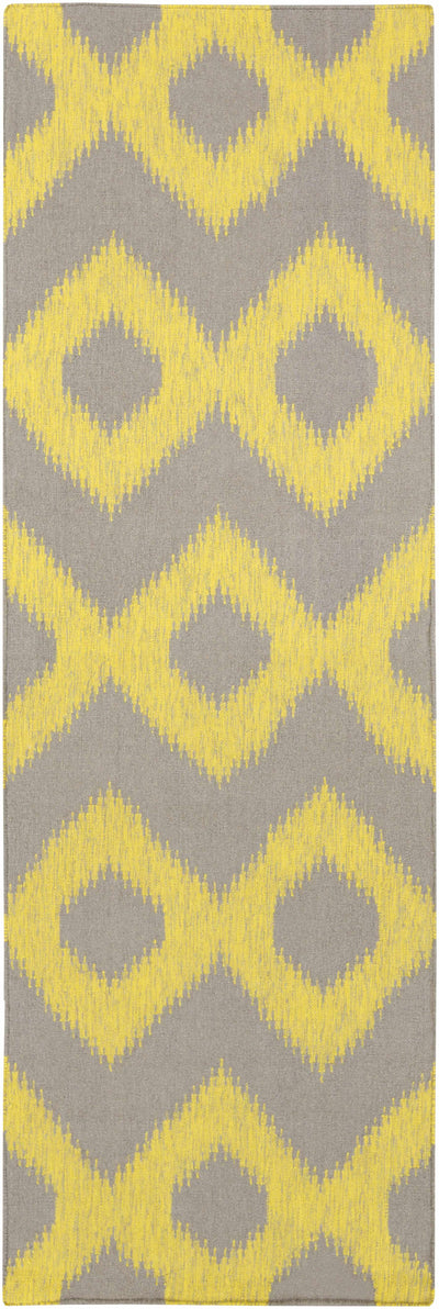 Oradell Yellow Ikat Wool Rug - Clearance