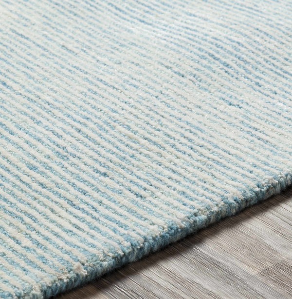 Orcas Ice Blue Wool-Blend Area Rug