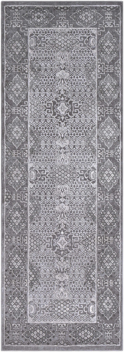 Ordway Textured Gray Area Rug - Clearance