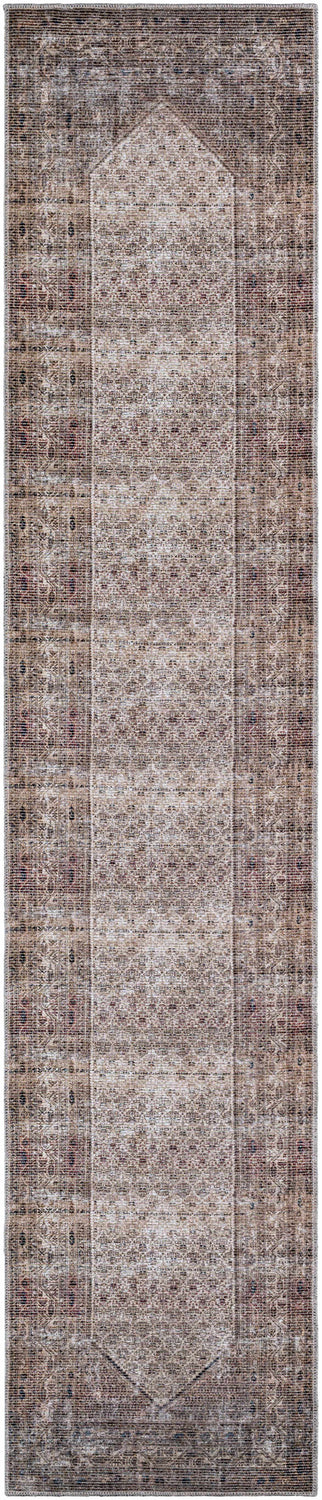 Tan Ormstown Distressed Washable Area Rug - Clearance