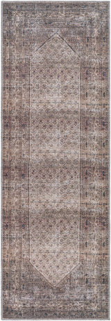 Tan Ormstown Distressed Washable Area Rug - Clearance