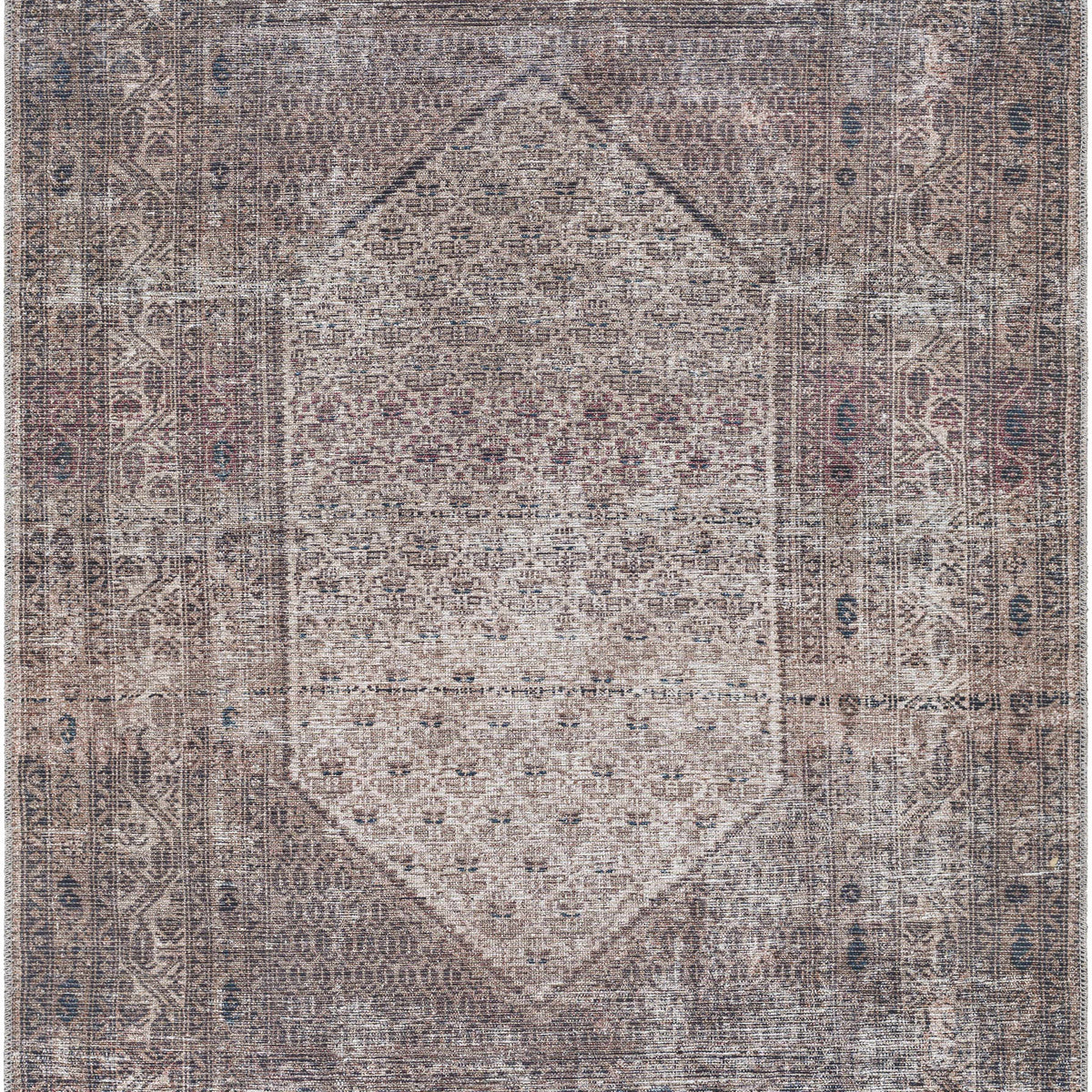 Tan Ormstown Distressed Washable Area Rug - Clearance – Boutique Rugs
