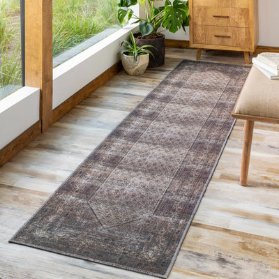 Tan Ormstown Distressed Washable Area Rug - Clearance