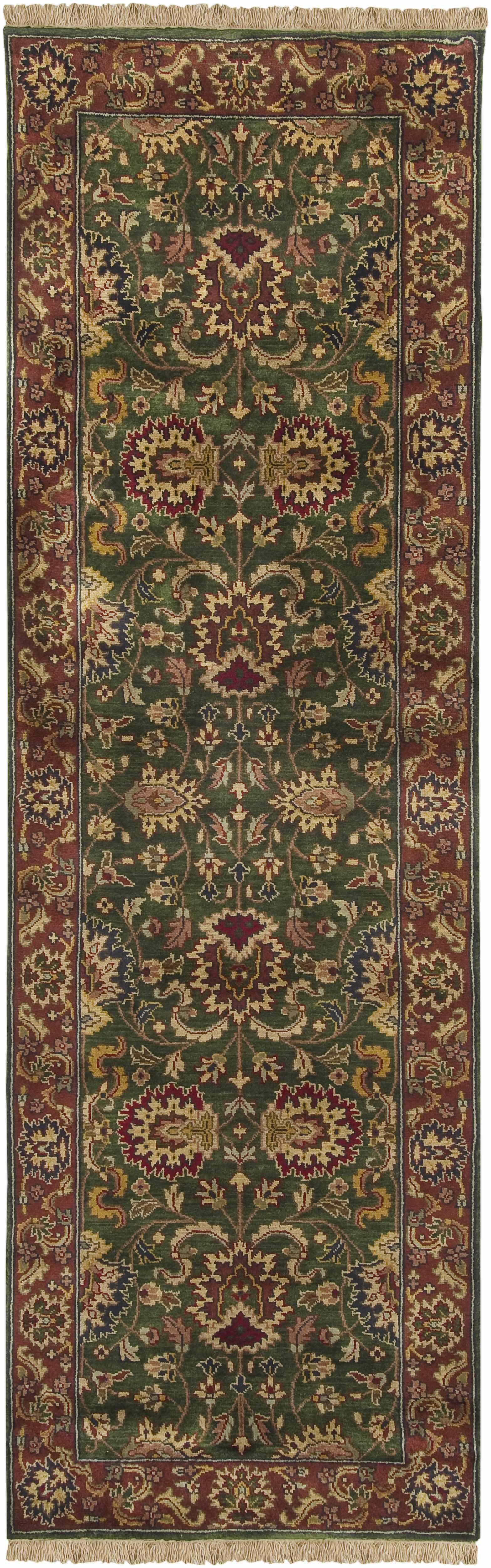 Reverse side of Oronogo Area Rug - Clearance, focusing on underside structure and material.Traditional Area Rug Backing  