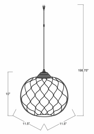 Oyster Ceiling Light - Clearance