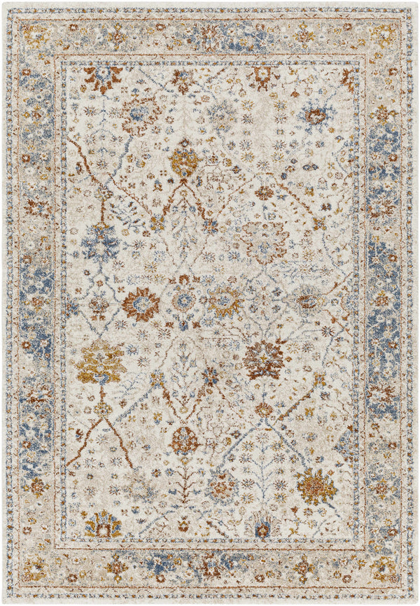 Paatan Blue Oushaq Area Rug