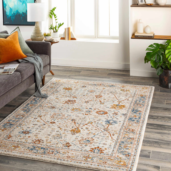 Paatan Blue Oushaq Area Rug