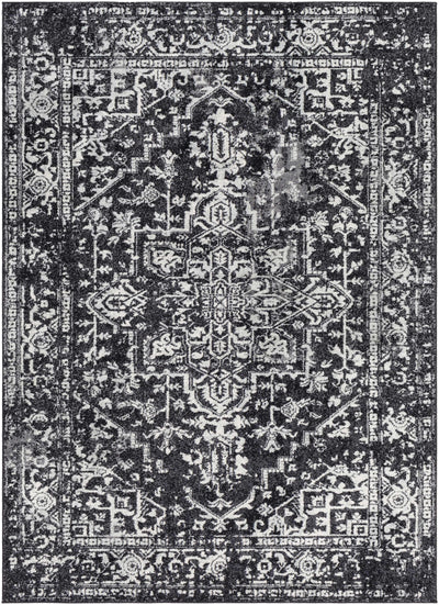 Rachel Black Area Rug