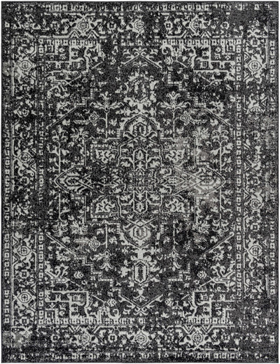 Rachel Black Area Rug