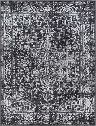 Rachel Black Area Rug