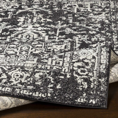 Rachel Black Area Rug