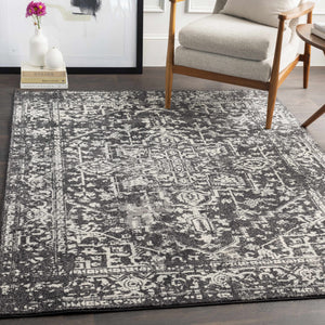 Rachel Black Area Rug