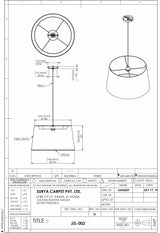 Panubigan Ceiling Light - Clearance