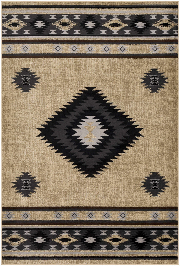 Buckhaven Brown Aztec Carpet