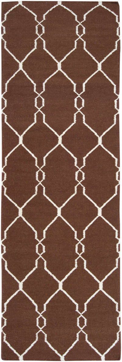 Partington Brown Wool Carpet - Clearance