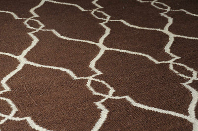 Partington Brown Wool Carpet - Clearance