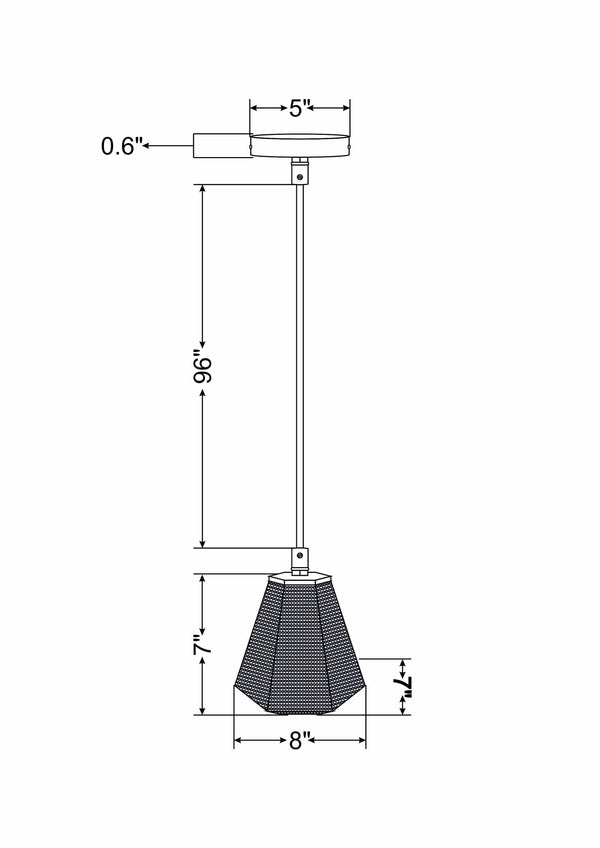 Pasadena Ceiling Light - Clearance