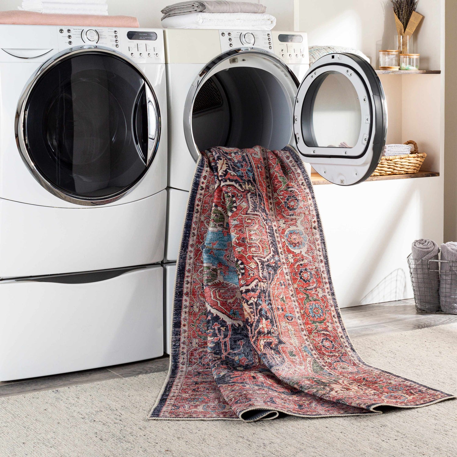 Pasil Washable Area Rug - Clearance