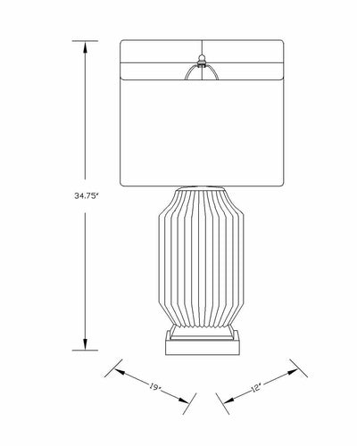 Pawican Table Lamp