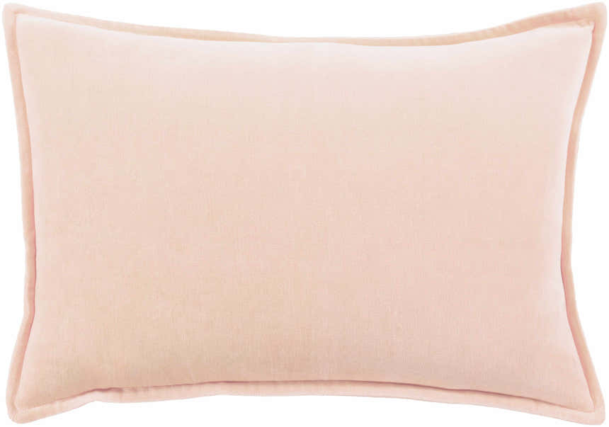 Pickering Peach Square Throw Pillow