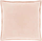 Pickering Peach Square Throw Pillow