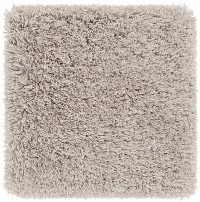 Sandbach Solid Light Gray Shag Rug