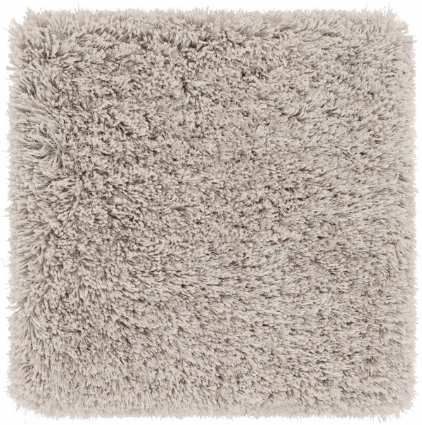 Sandbach Solid Light Gray Shag Rug