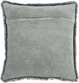 Penrod Gray Square Throw Pillow