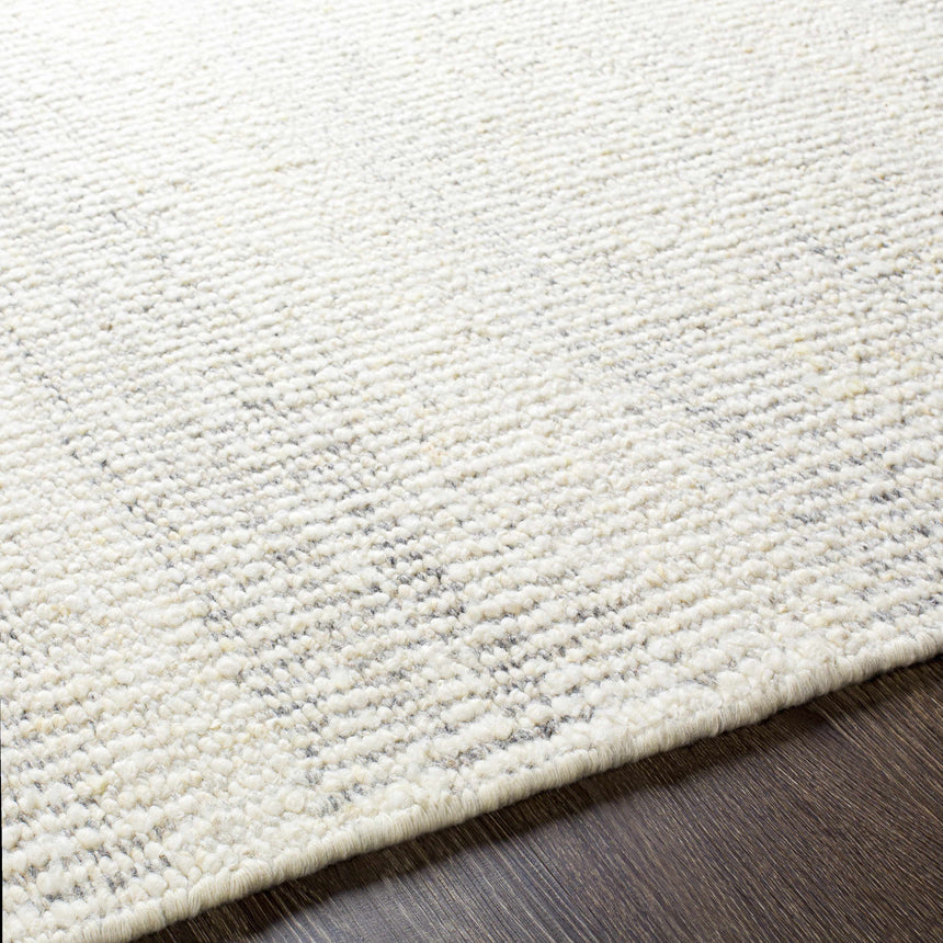 Penticton Cream Flat Woven Wool Rug