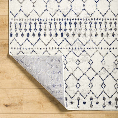 Scandi Black&White All Over Pattern Rug