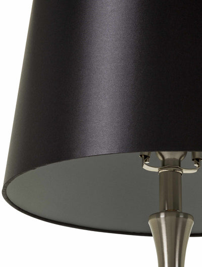 Pontevico Black Metallic Table Lamp