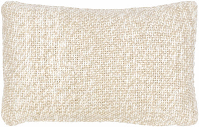 Piketberg Cream Textured Throw Pillow
