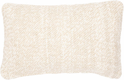 Piketberg Cream Textured Throw Pillow